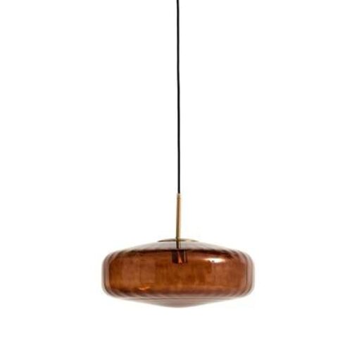 vtwonen Hanglamp Pleat - Antiek Bruin - Ã30cm