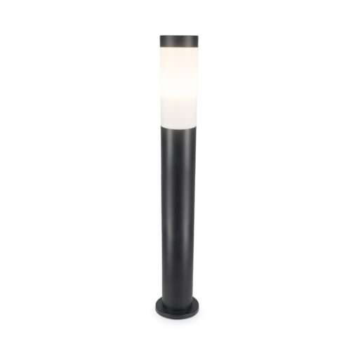 HOFTRONIC™ Dally LED Sokkellamp Zwart M - E27 fitting - IP44 Waterdicht - 80 cm - tuinverlichting - padverlichting