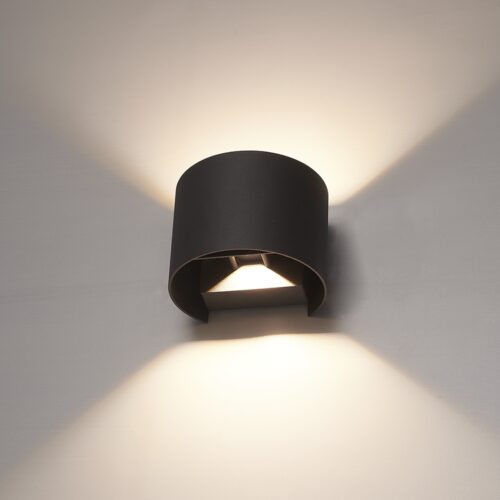 HOFTRONIC™ Aspen double LED sokkellamp 60cm - Kantelbaar - incl. 2x GU10 - 2700K Warm wit- IP65- Zwart - Buitenlamp geschikt als padverlichting