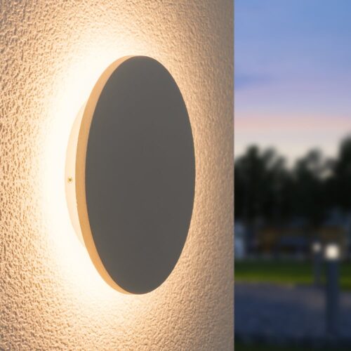 Hofronic Memphis kantelbare LED sokkellamp - 50cm - 3000K warm wit - 6 Watt - Padverlichting - IP54 voor binnen en buiten - Moderne tuinsokkel - Zwart