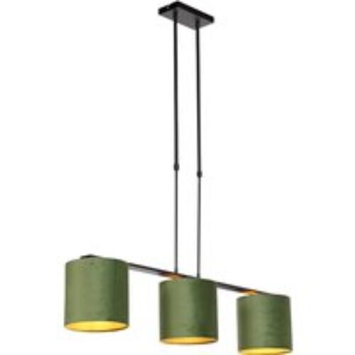 Design hanglamp zwart 55 cm incl. LED - Rowan