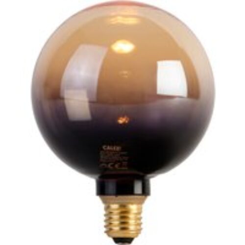 E27 dimbare LED lamp spiraal filament PS160 Smoke 3W 200 lm 2200K