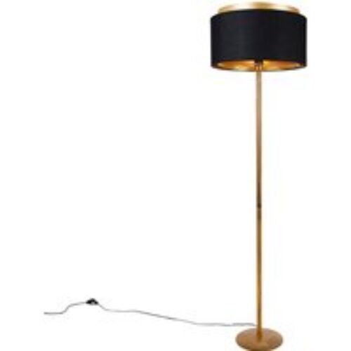 Smart plafondlamp goud 45 cm rond incl. Wifi G95 - Botanica