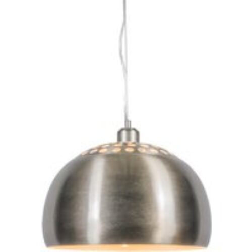Hanglamp donkerbrons 60 cm incl. LED 3-staps dimbaar - Anello