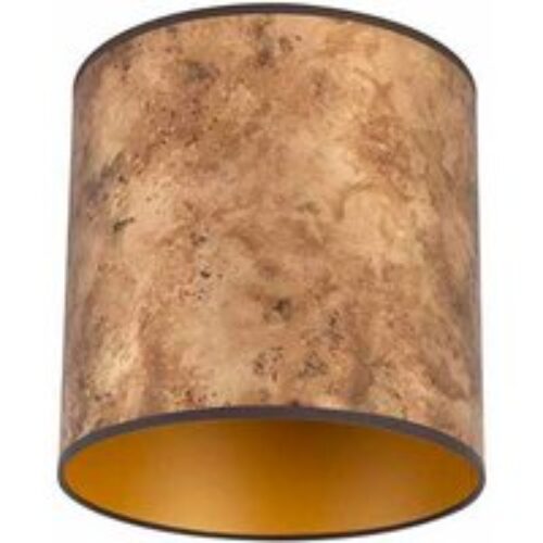 Klassieke plafondlamp bruin opaal - Classico