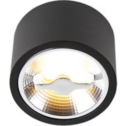 Moderne hanglamp zwart met goud verstelbaar 6-lichts - Lofty