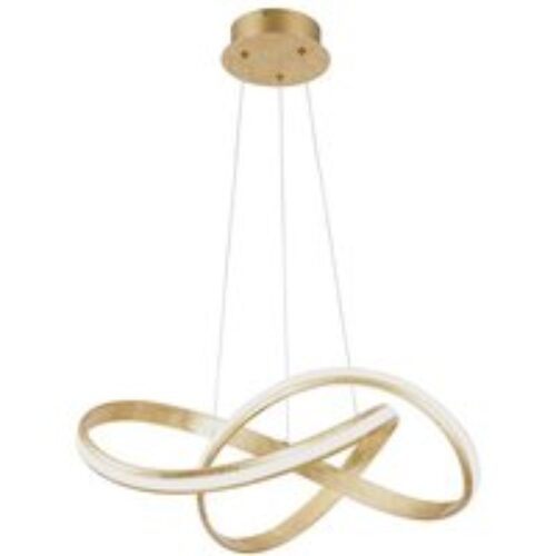 Design hanglamp goud incl. LED 60 cm - Belinda
