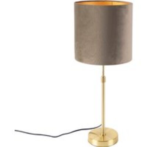 Hanglamp met 5 gekleurde velours kappen 20 cm - Cava