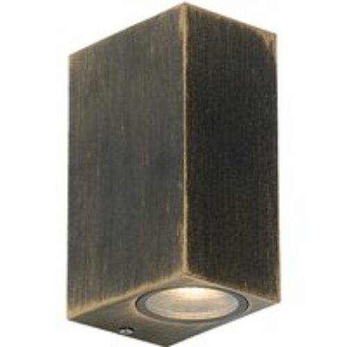 Moderne plafondlamp zwart met goud - Elif