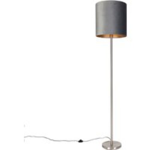 Moderne wandlamp zwart vierkant 2-lichts - Sandy
