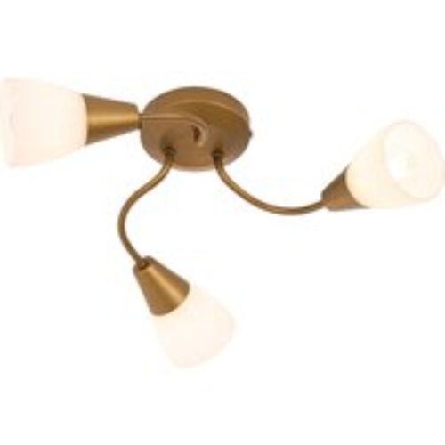 Moderne hanglamp goud - Cava 3