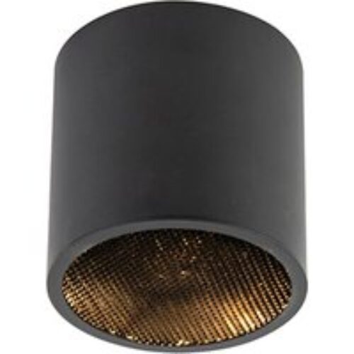 Industriële hanglamp zwart 4-lichts - Fotu