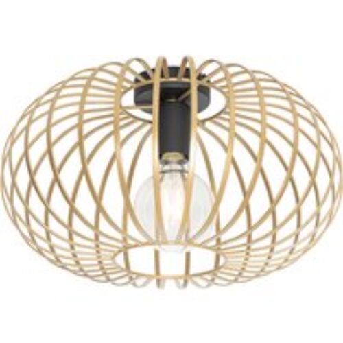 Design plafondlamp goud 39 cm - Johanna