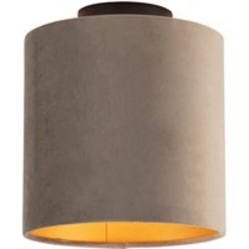 Art Deco vloerlamp goud - Wesley