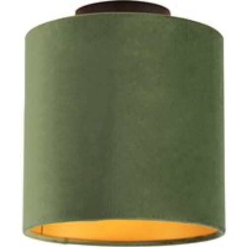 Art Deco wandlamp goud - Wesley