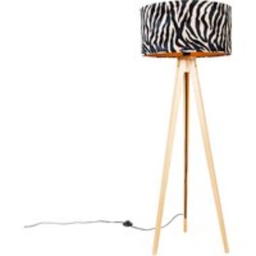 Moderne buitenlamp paal staal RVS 100 cm - Sfera