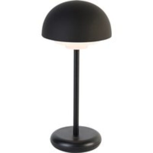 Moderne tafellamp zwart incl. LED - Etienne