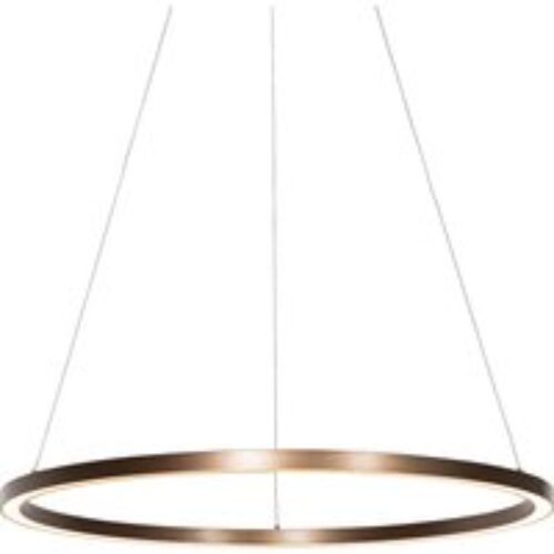 Hanglamp brons 80 cm incl. LED 3-staps dimbaar - Girello