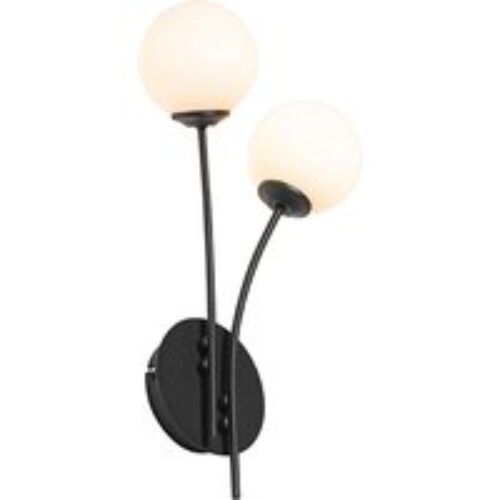 Vloerlamp tripod zwart met kap pauw 50 cm - Tripod Classic