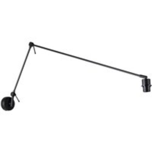 Smart ronde hanglamp zwart 50 cm incl. Wifi G95 - Dos