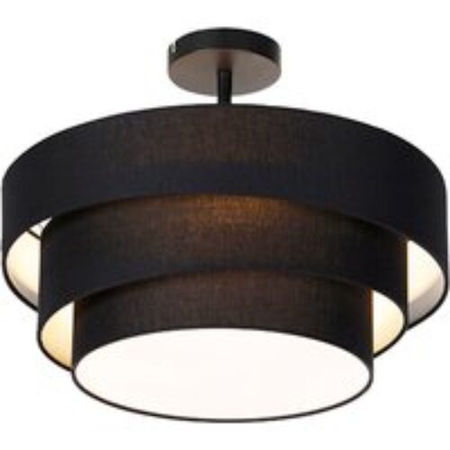 Design hanglamp zwart incl. LED - Banda