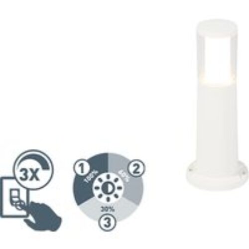 Moderne wandlamp grijs - Simple Drum Jute