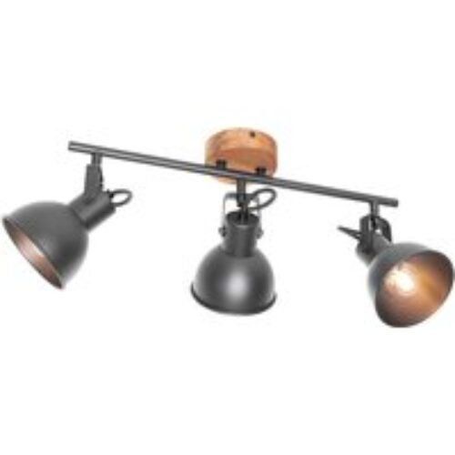 Design wandlamp roestbruin 39 cm - Johanna