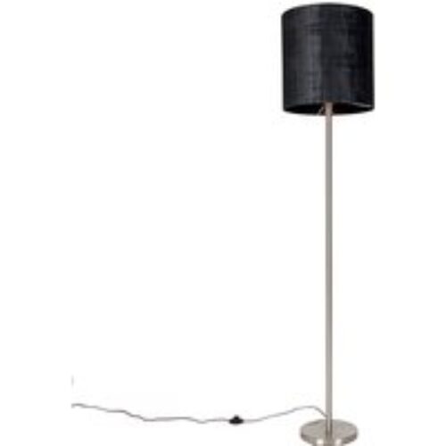 Smart plafondlamp zwart vierkant incl. 4 Wifi GU10 - Jeana