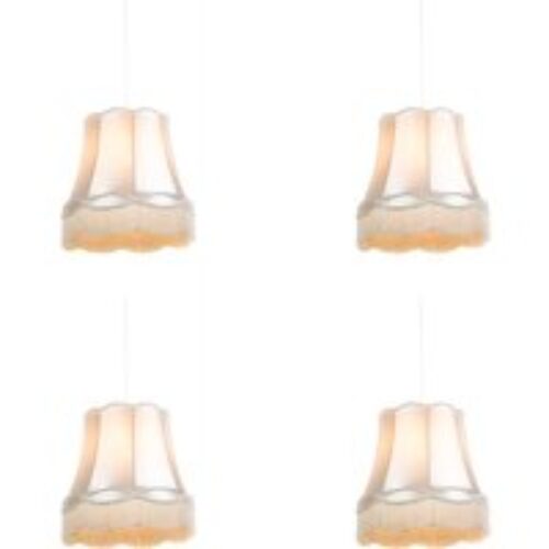 Art Deco hanglamp goud 3-lichts - Wesley