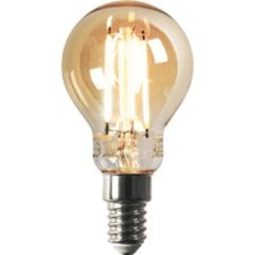 Zwarte hanglamp met velours kap geel met goud 50 cm - Combi