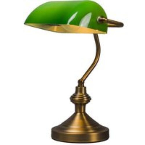 Wandlamp staal met leeslamp en kap 18 cm lichtbruin - Brescia