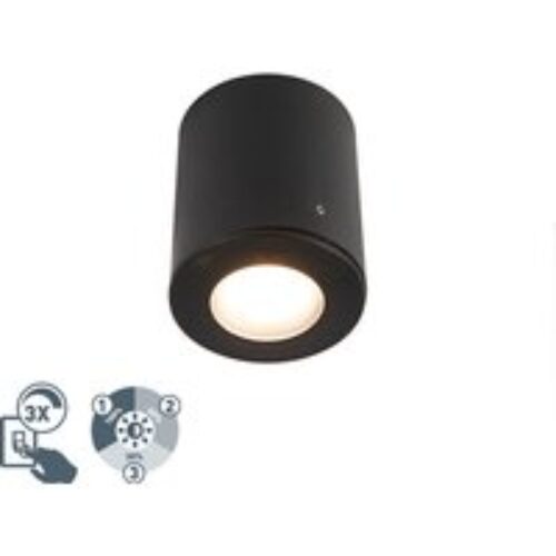 Smart wandlamp zwart 24 cm incl. 2 Wifi G9 - Otan