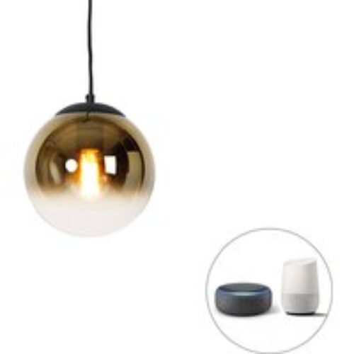 Design hanglamp wit 60 cm incl. LED 3-staps dimbaar - Anello