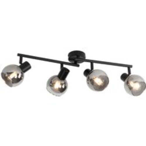 Design hanglamp zwart incl. LED 3-staps dimbaar - Danisha