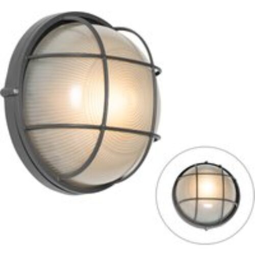 Moderne buitenlamp paal staal 80 cm IP44 - Malios