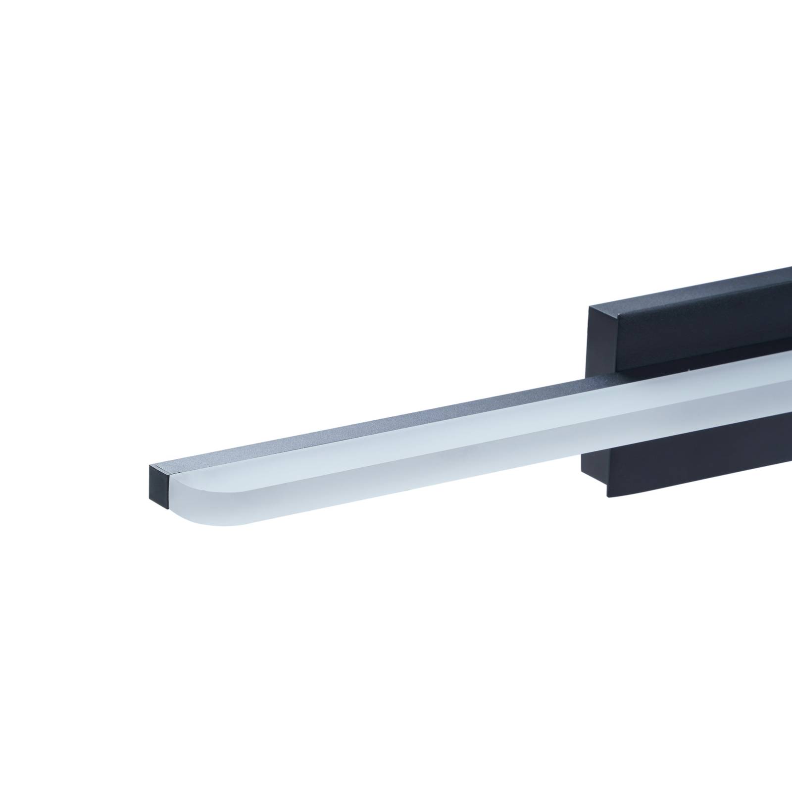 Lindby Okke LED badkamerspiegel lamp, zwart – Lampen24