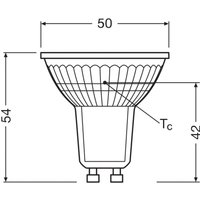 OSRAM LED PAR16 reflectorlamp GU10 2