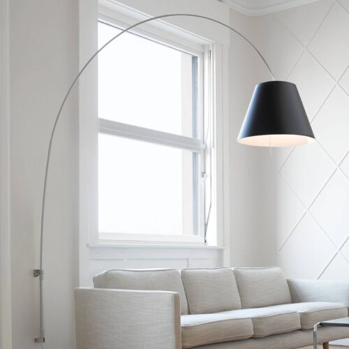 Luceplan Lady Costanza D13Ea D alu/zwart, dimmer - Lampen24