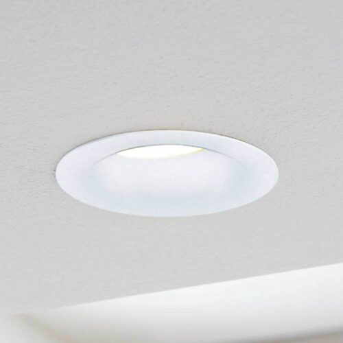 EGLO LED inbouwspot Saliceto rond stijf 2.700K wit - Lampen24