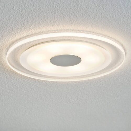 Paulmann Whirl LED inbouwlamp 6W per 3-set rond - Lampen24