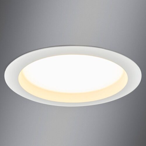 Arcchio Grote LED inbouwspot Arian, 24,4 cm 22,5W - Lampen24