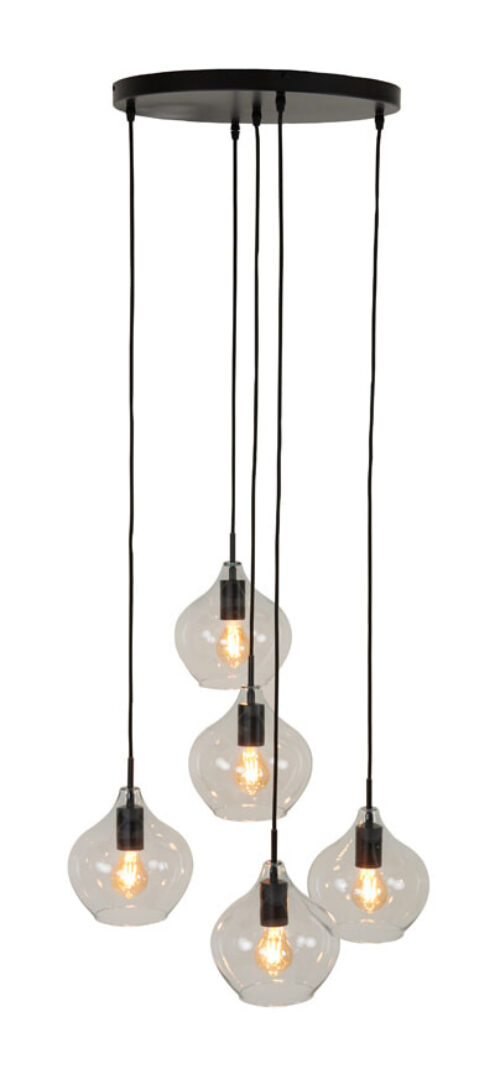 Light & Living Hanglamp Rakel Getrapt