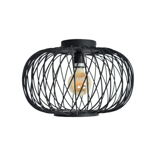 Urban Interiors Plafondlamp Twist Ø37cm - Zwart