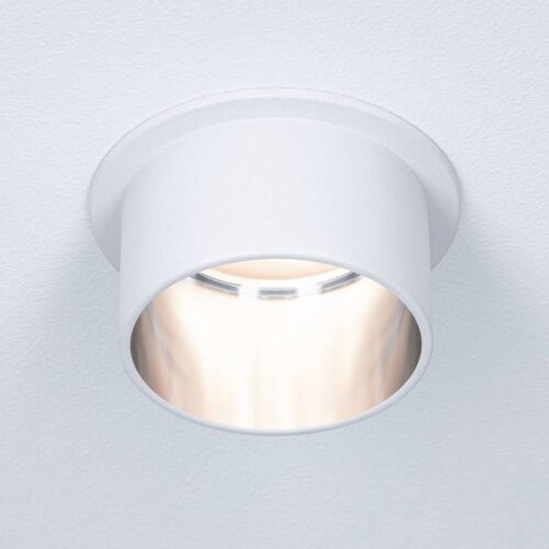 Paulmann Gil LED inbouwlamp wit/ijzer 3 per set - Lampen24