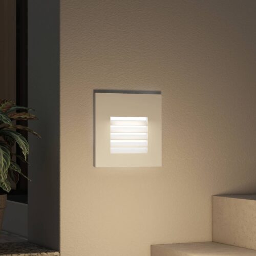 Arcchio Makio wand inbouwlamp, zilver, G9, IP65 - Lampen24