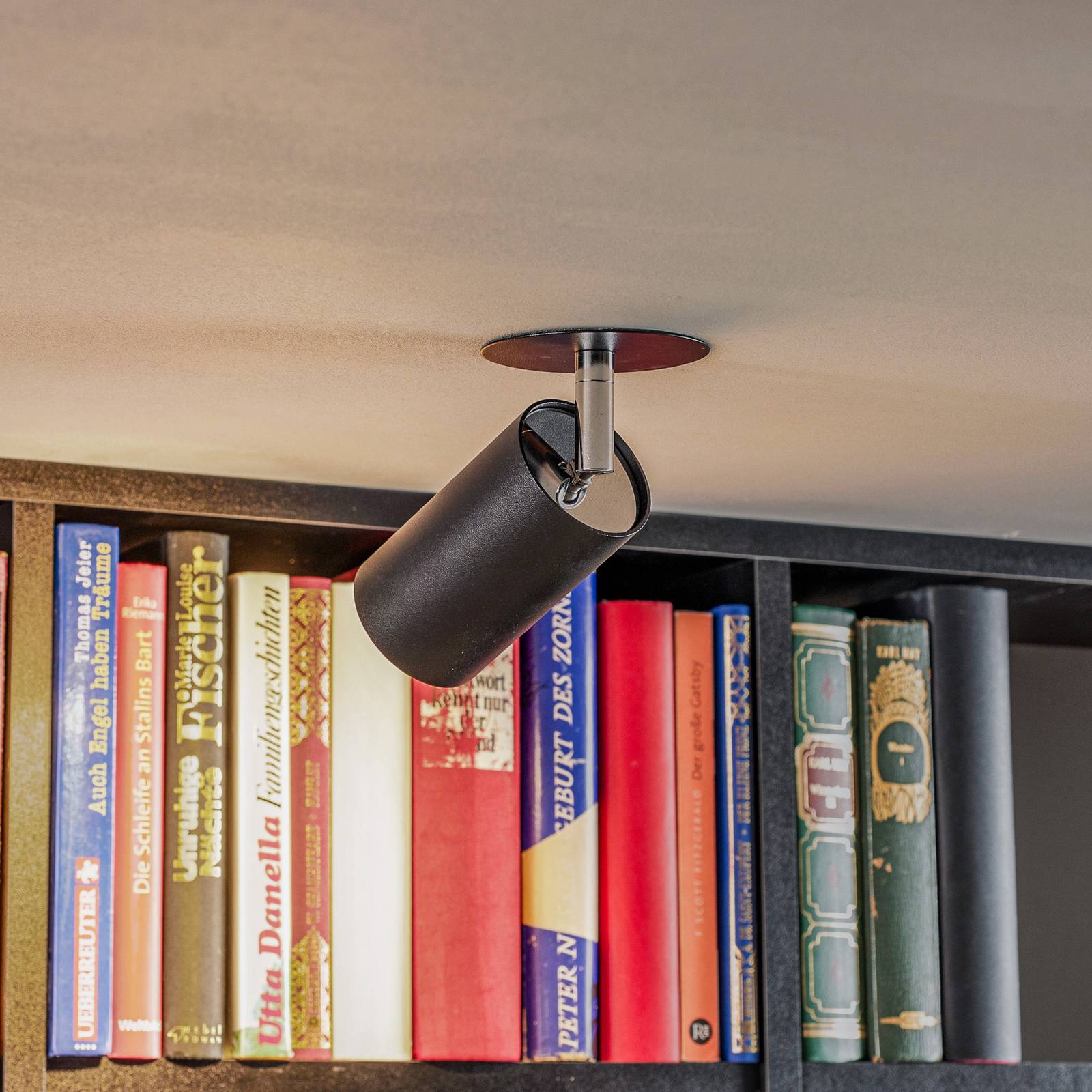 Nowodvorski Lighting Plafond inbouwspot Eye Fit, 1-lamp, zwart – Lampen24