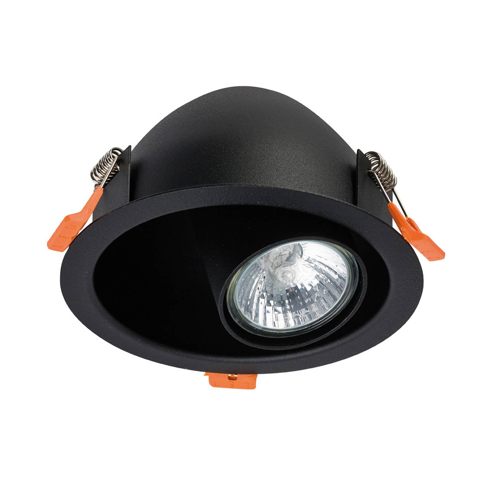 Nowodvorski Lighting Inbouwspot Dot, verstelbaar, zwart – Lampen24