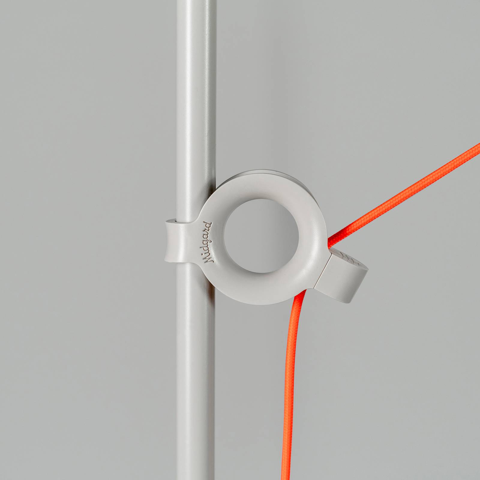 midgard AYNO XL vloerlamp grijs/oranje 2.700K - Lampen24