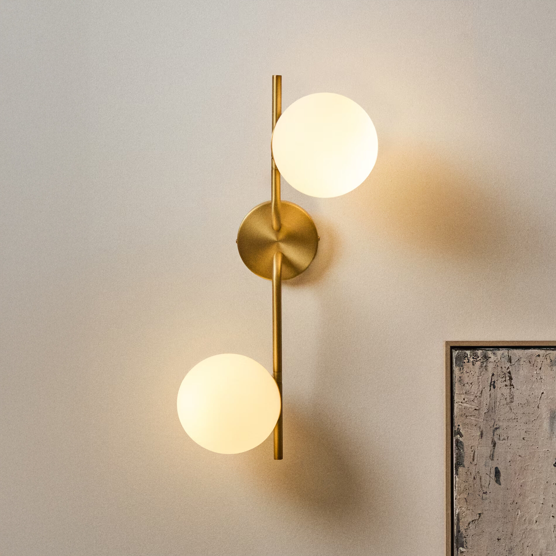 Kave Home Wandlamp Brisia 2-lamps