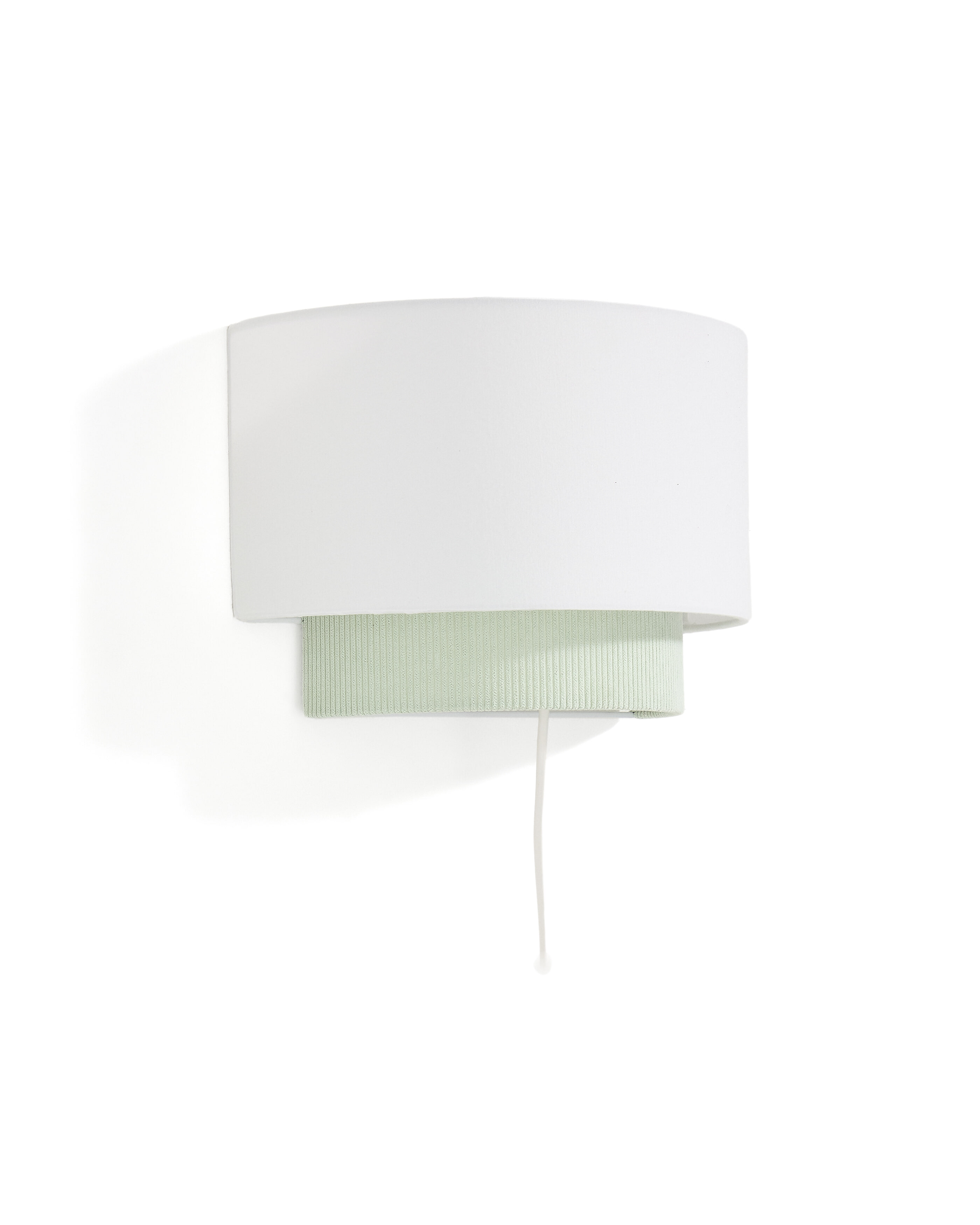 Kave Home Wandlamp Bianella Rib Velvet - Turquoise